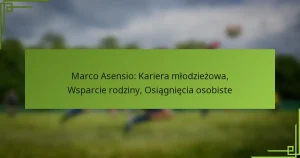 Marco Asensio: Kariera młodzieżowa, Wsparcie rodziny, Osiągnięcia osobiste